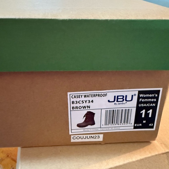 Jambu Dark Brown Waterproof Mid-Calf Boots, Women’s 11 - Picture 6 of 6